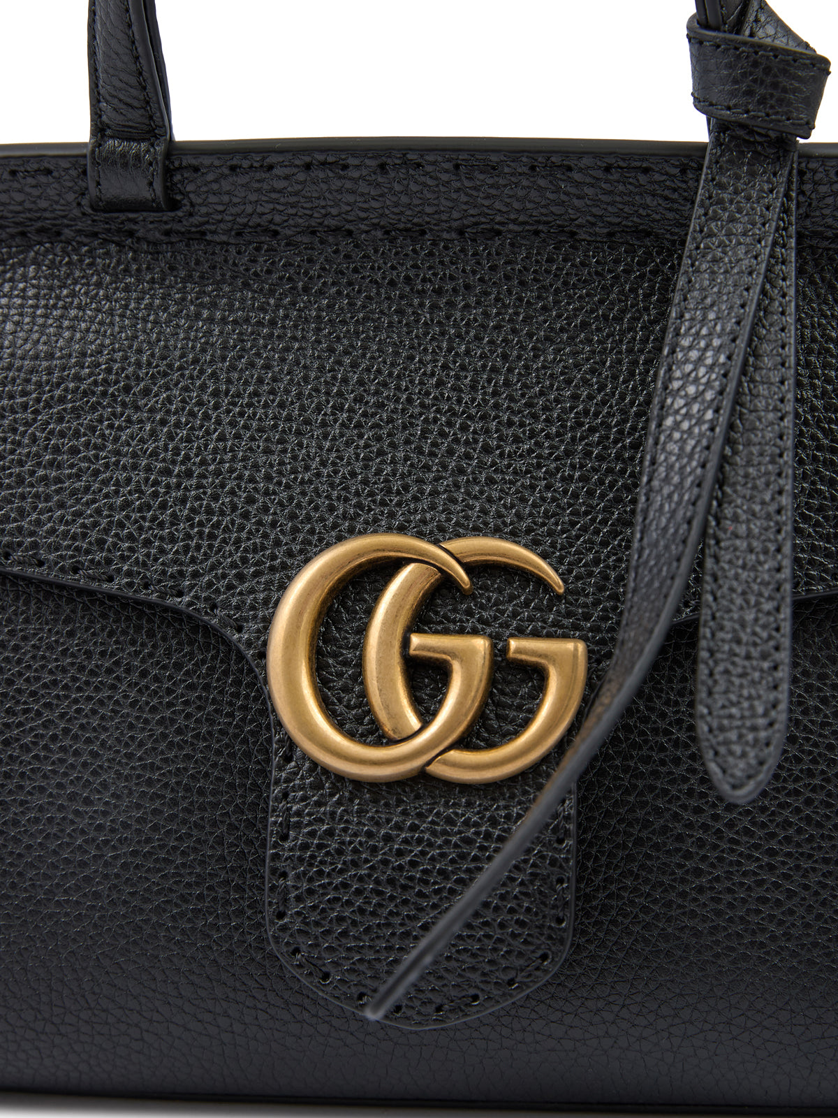 Gucci Siyah Deri GG Marmont El Çantası